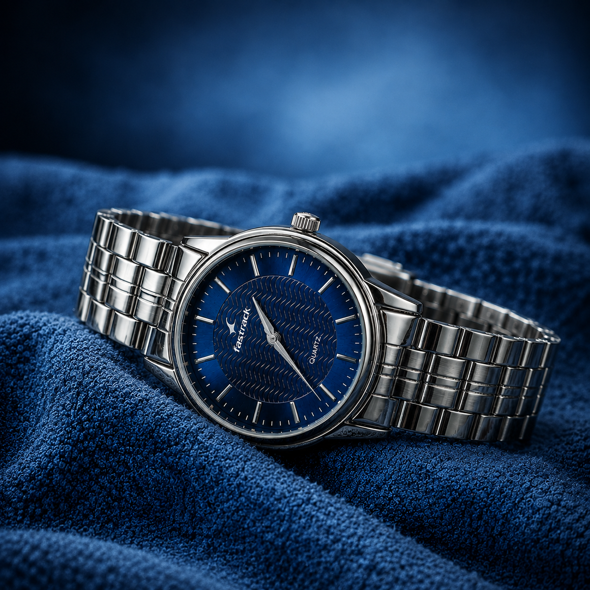 Fastrack Stunners Blue Dial Men's Watch
