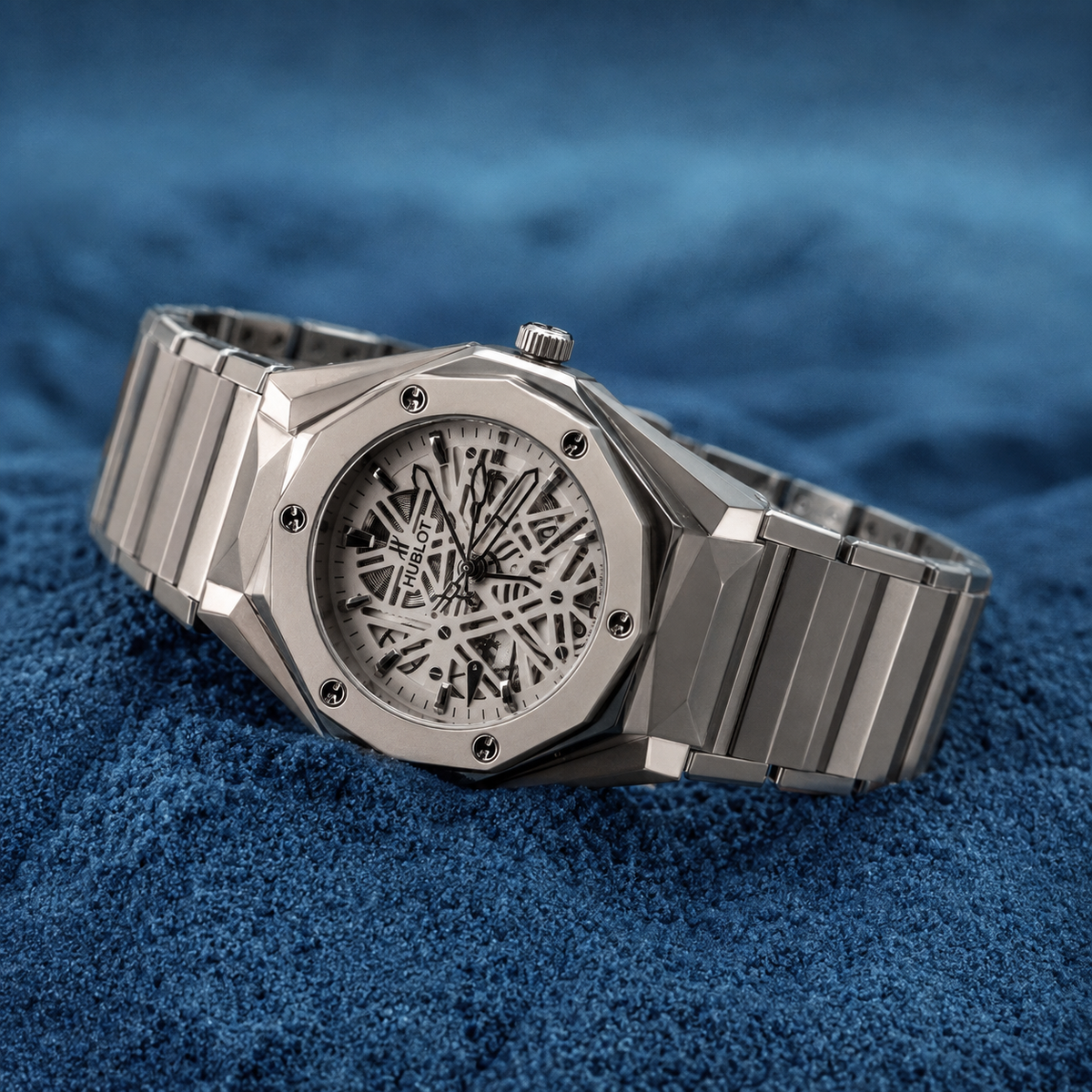 Hublot Gang Sang Spider Dial Watch – Silver