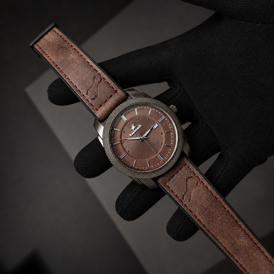 Fastrack 6365 Premium Analog Watch – Chocolate Brown