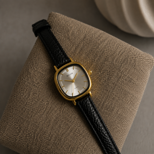 BOLUN A1036 Classic Square Watch – Silver White