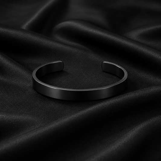Classic Cuff Bracelet – Matte Black