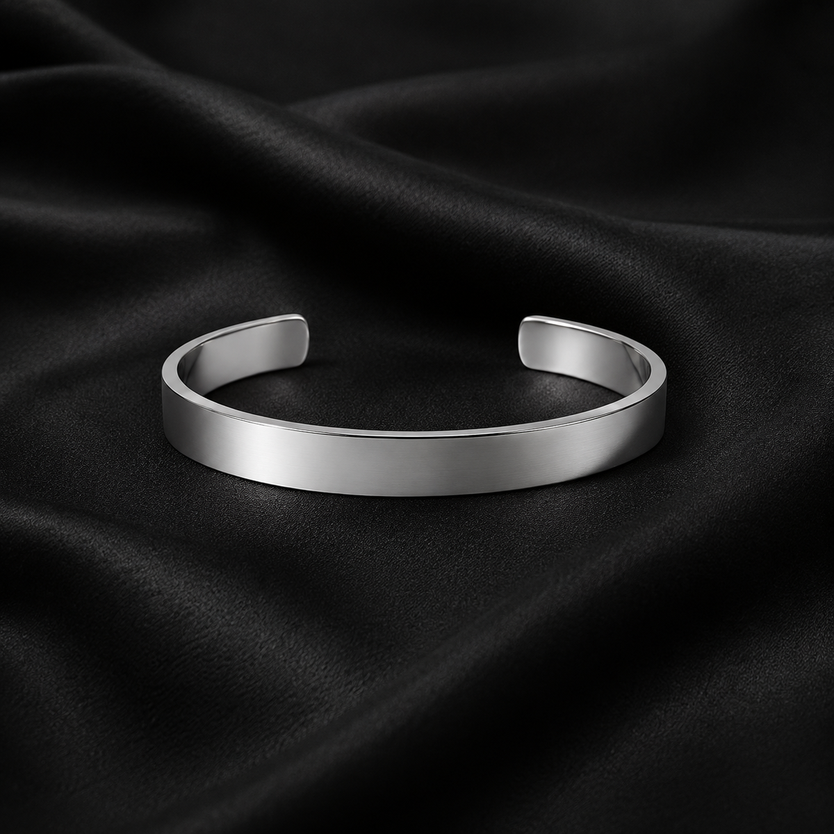 Classic Cuff Bracelet – Silver