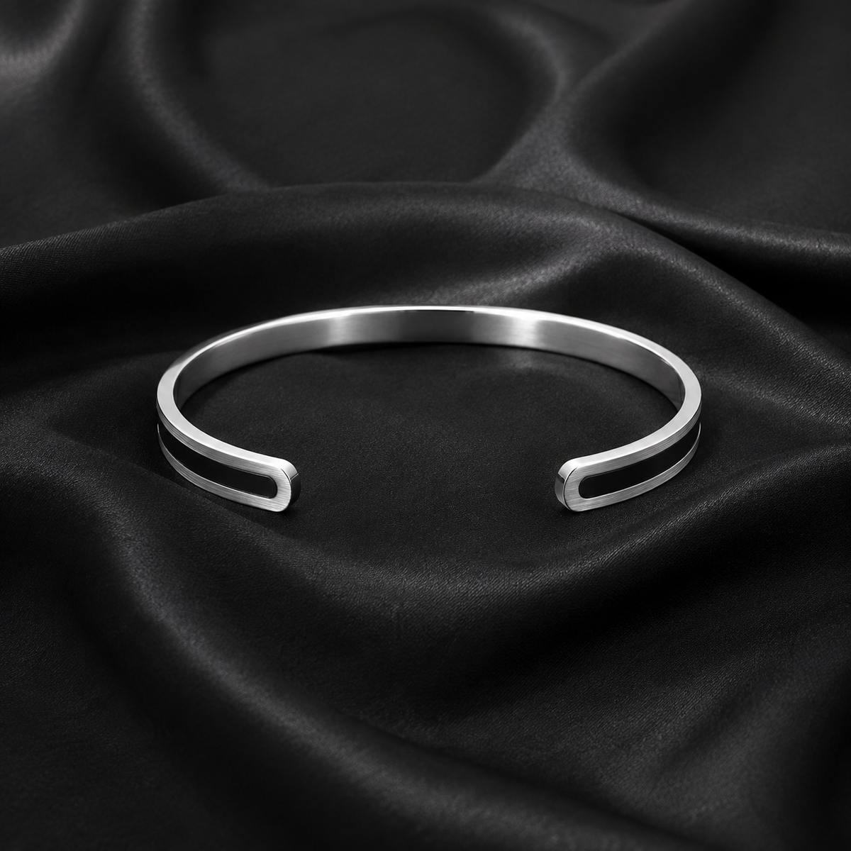 Contrast Cuff Bracelet