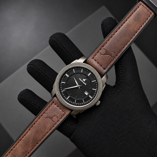 Fastrack 6365 Premium Analog Watch – Chocolate Brown/Black