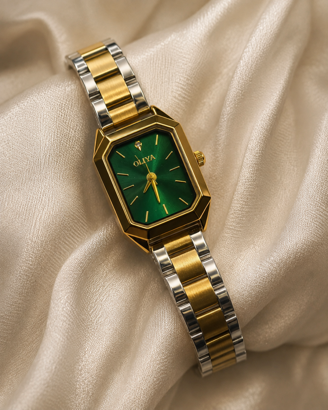 Oliya Women's Fashion Watch – Green